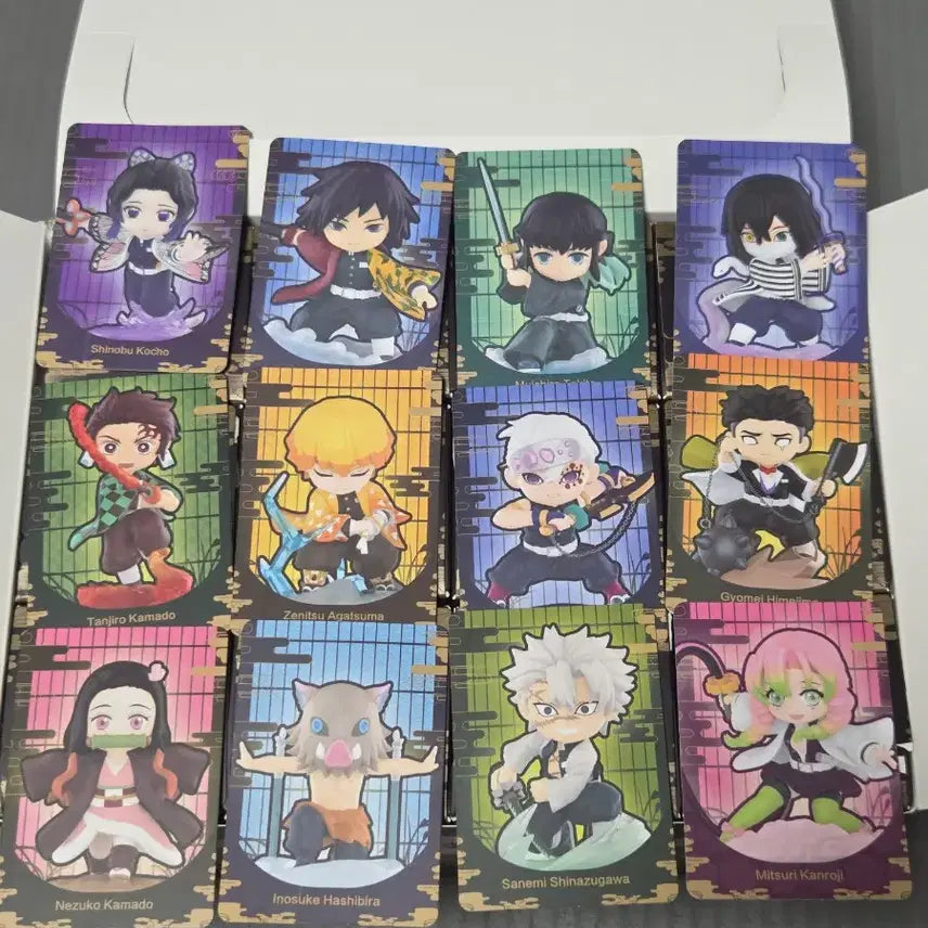 [BUNJANG] Pop Mart Demon Slayer Complete Set of 12 Figures / 팝마트 귀멸의 칼날 피규어 12종 풀박스