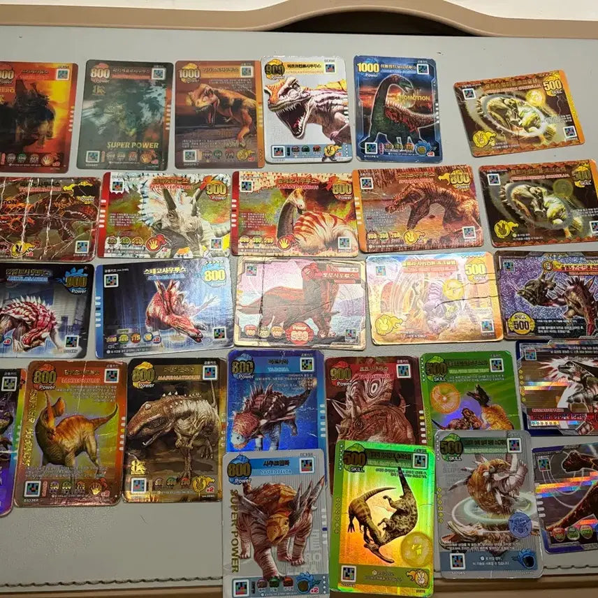 [BUNJANG] Dinosaur King Card Bundle Set / 공룡왕 카드 일괄 판매합니다