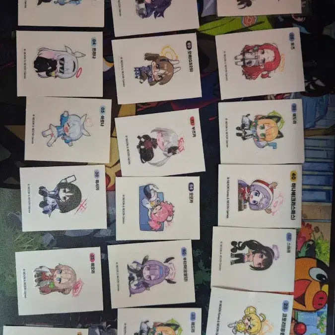 [BUNJANG] Blue Archive Sticker Collection / 블루아카이브 띠부씰 처분합니다