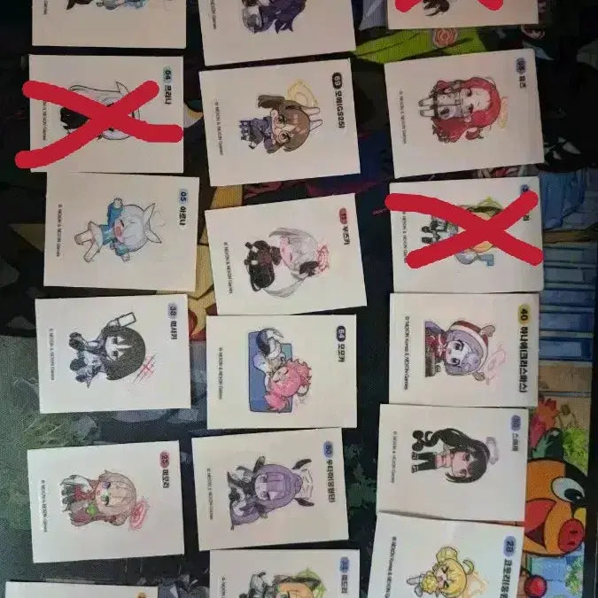 [BUNJANG] Blue Archive Sticker Collection / 블루아카이브 띠부씰 처분합니다