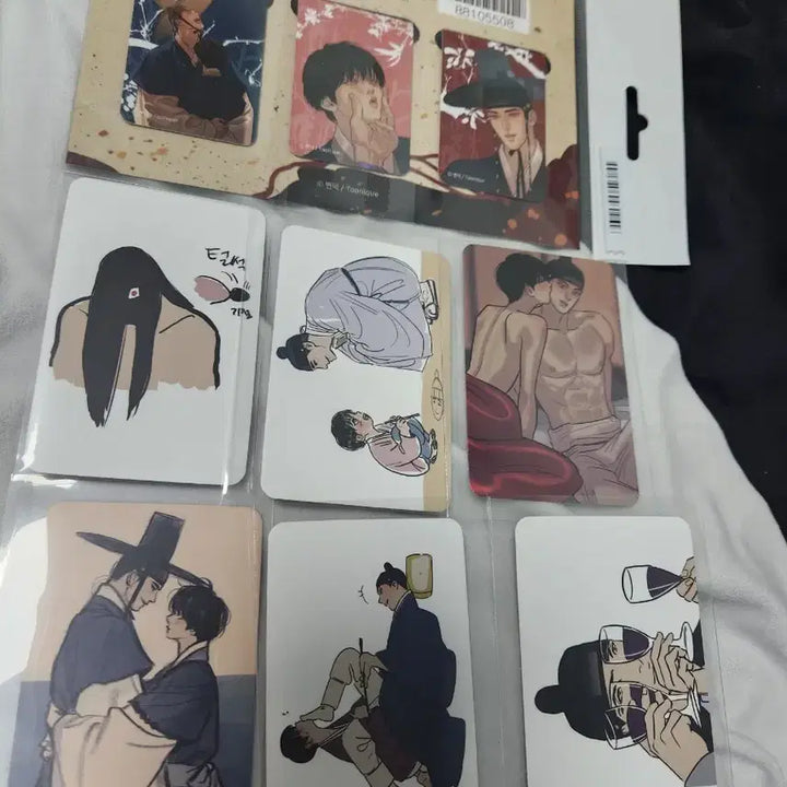 [BUNJANG] Yahayhaun Tombstone Collab Collection Magnet Set Bangpo Photocard Set (6 Types, Bundle) / 야화첩 투니크 콜카 마그넷 세트  방포 포토카드 6종 일괄