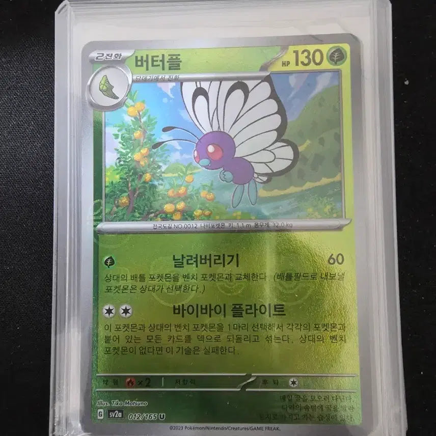 [BUNJANG] Pokemon Card Butterfree Master Ball / 포켓몬 카드 버터플 마스터볼