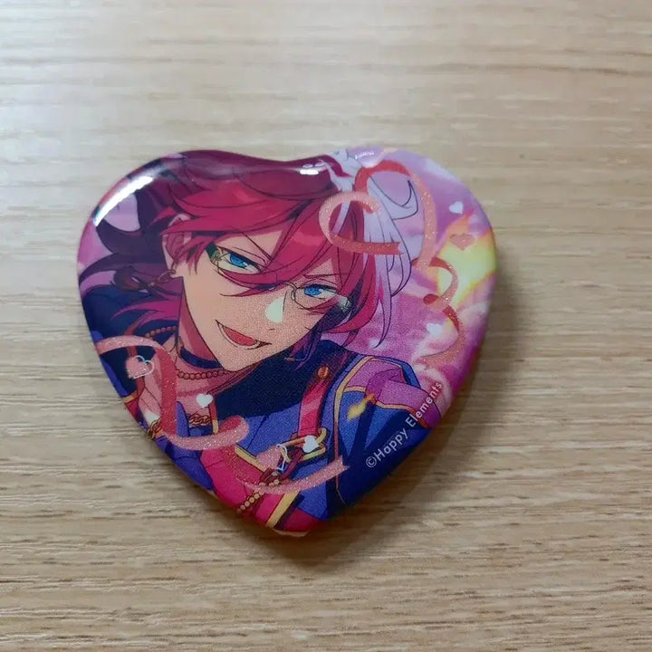 [BUNJANG] Ensemble Stars Ibara White Day Heart Can Badge / 앙스타 이바라 화이트데이 하트캔뱃지