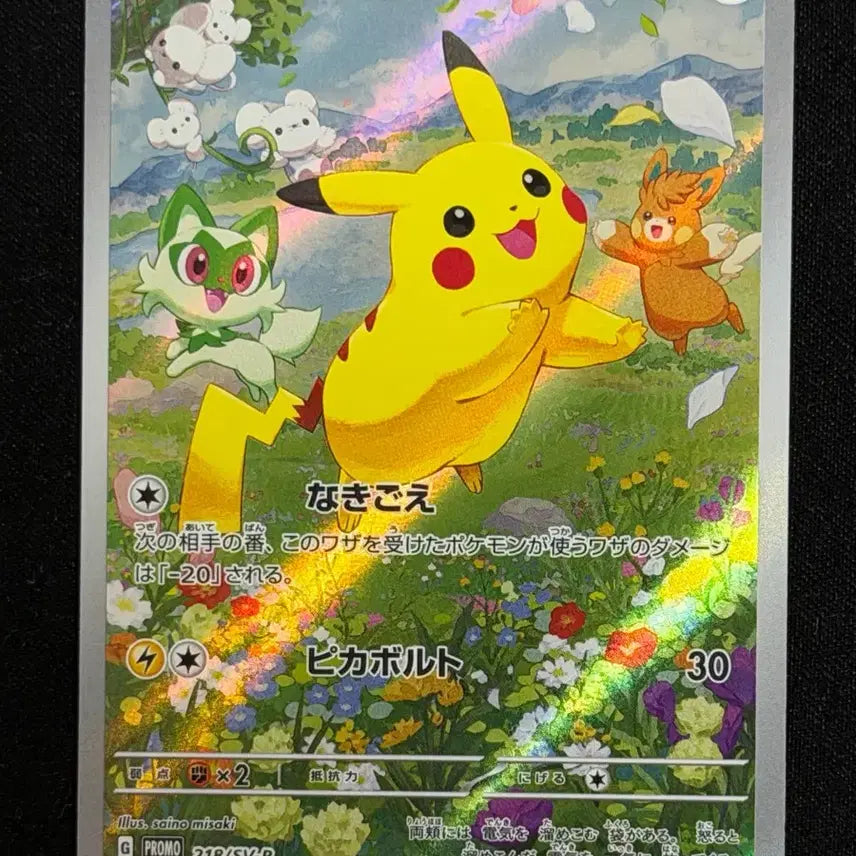 [BUNJANG] Pikachu Summer Promo 218/SV-P / 일판 피카츄/여름츄/여름피카츄/피카츄프로모 PROMO 218/SV-P