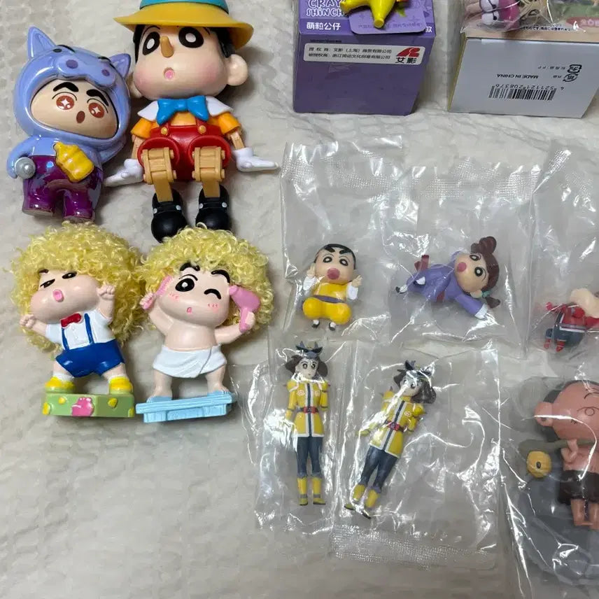 [BUNJANG] Crayon Shin-chan Figures Bundle Set / 짱구는못말려 피규어 굿즈 일괄