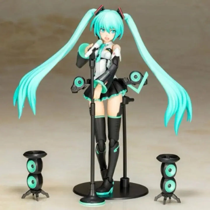 [BUNJANG] Kotobukiya Frame Music Girl Miku Plastic Model / 프레임 뮤직걸 미쿠 코토부키야 프라모델
