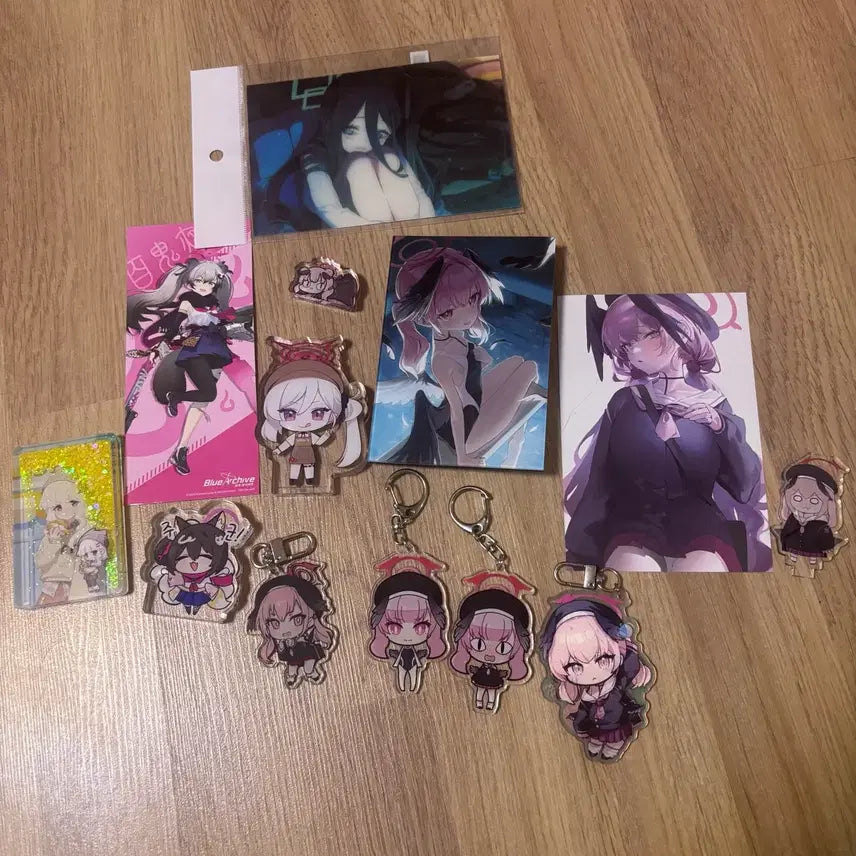 [BUNJANG] Blue Archive Unofficial Merchandise Bundle Set / 블루아카이브 비공굿 일괄