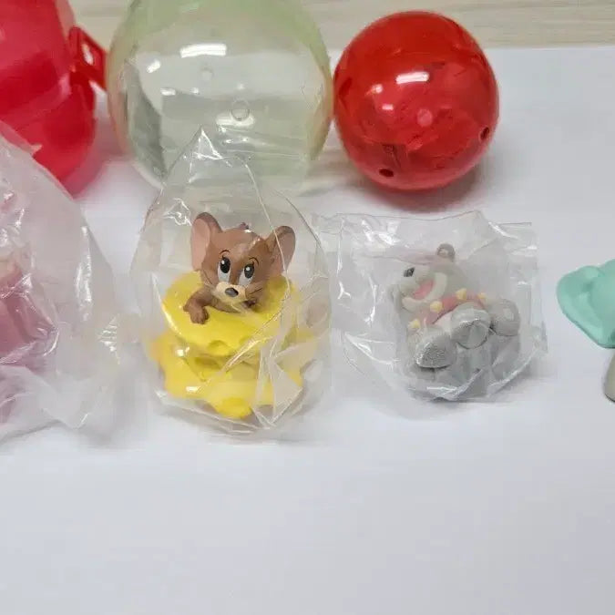 [BUNJANG] Tom and Jerry Gacha 4-Piece Bundle Set / 톰과 제리 가챠 4종 일괄