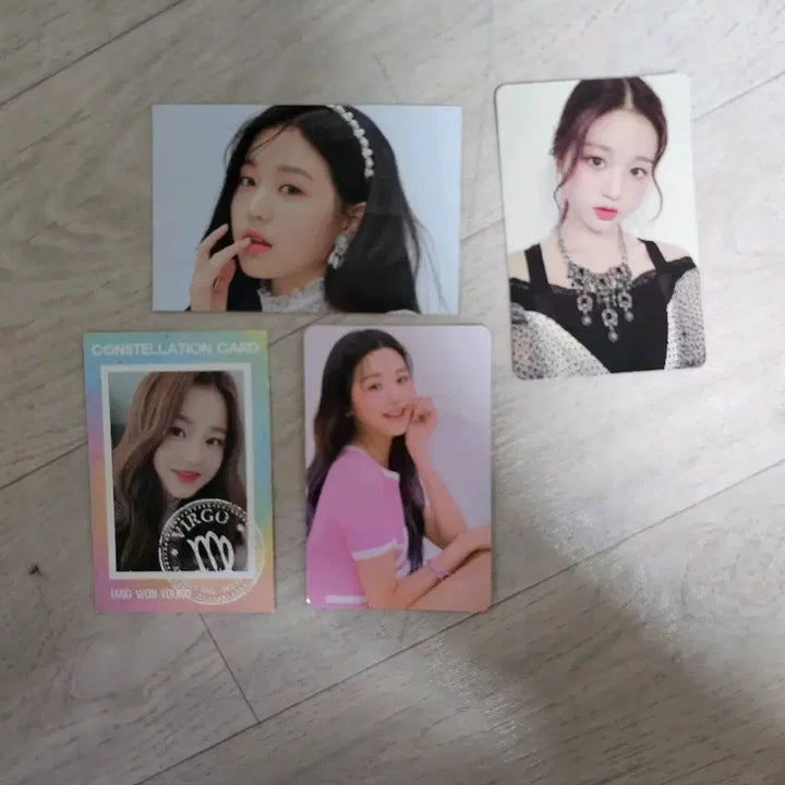 [SOLD OUT] [BUNJANG] Jang Wonyoung Photocard Bundle Set / 장원영 포토카드 4장 일괄