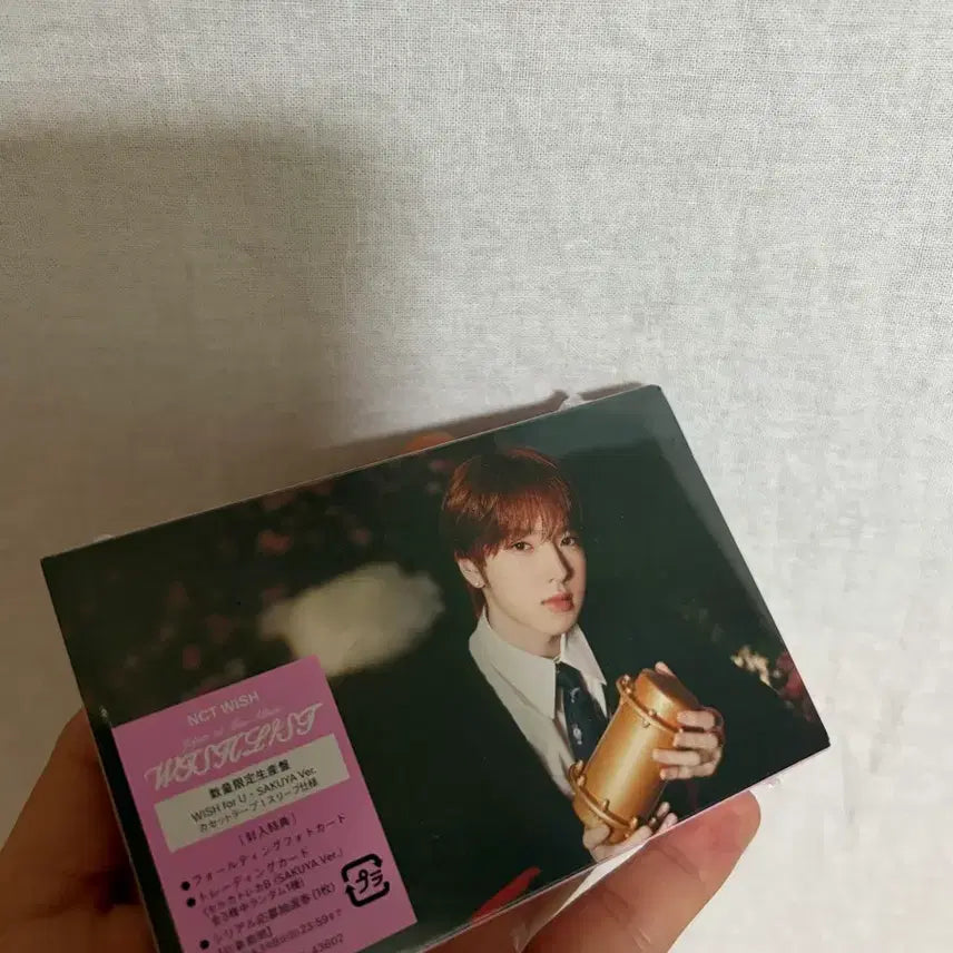 [BUNJANG] NCT wish Sakuya Wishlist Album Cassette (Sealed) / 엔위시 사쿠야 위시리스트 앨범 카세트 미개봉