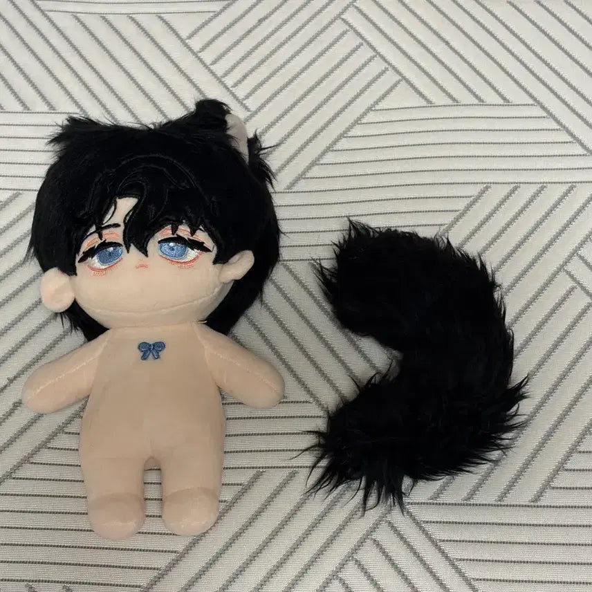 [BUNJANG] 20cm Unofficial Deep Sea Skeleton Doll with Magnetic Tail / 무속성 심해 20cm 뼈깅