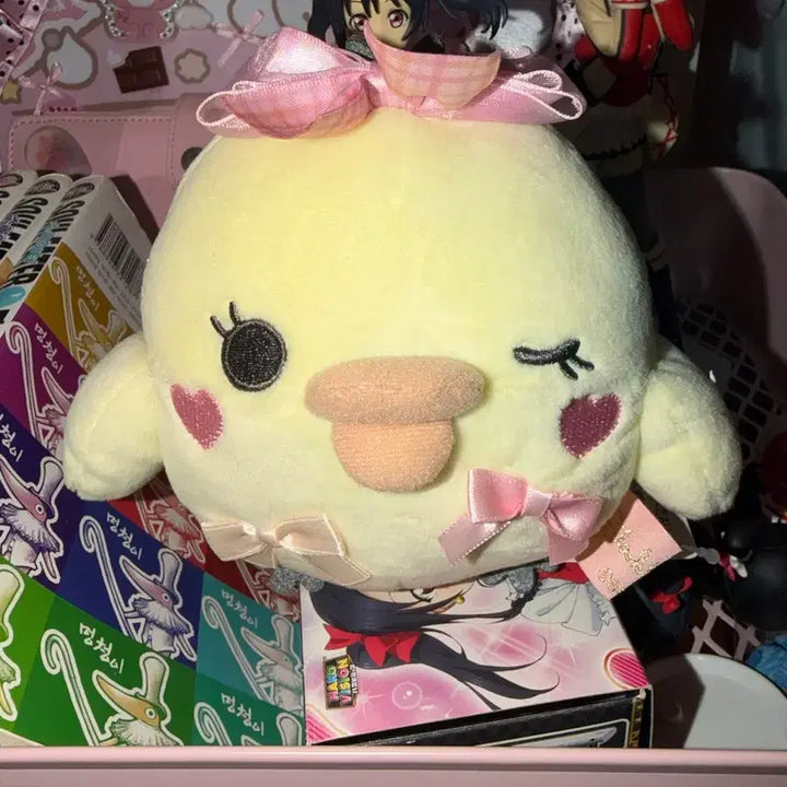 [BUNJANG] Kiiroitori Makeup Series Plush Doll / 리락쿠마 산엑스 키이로이토리 메이크업 시리즈 인형 누이