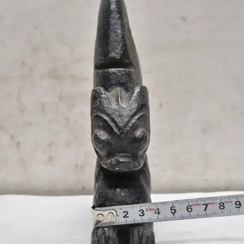 [BUNJANG] Hongsan Culture Black Jade with Magnetic Properties (Totem/Ritual Culture) / 자석이 붙는 홍산문화 흑피옥 (토템/제사문화) (by-257)