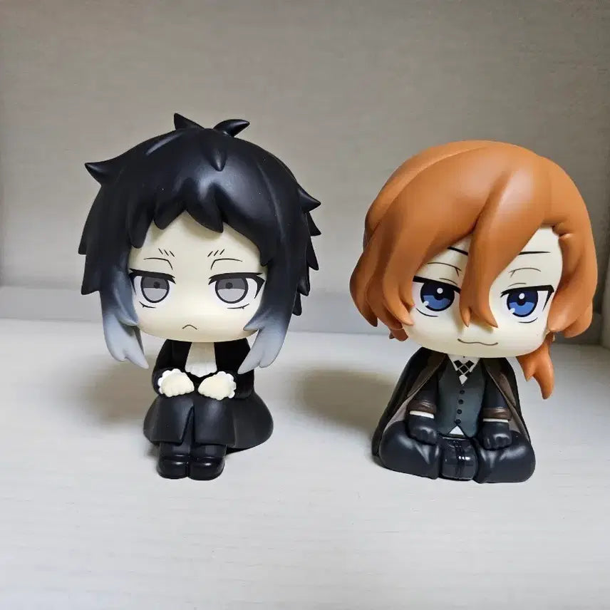 [BUNJANG] Bungo Stray Dogs Chuuya &amp; Akutagawa Look Up Figures Set / 문스독 룩업 츄야, 아쿠타가와 판매합니다