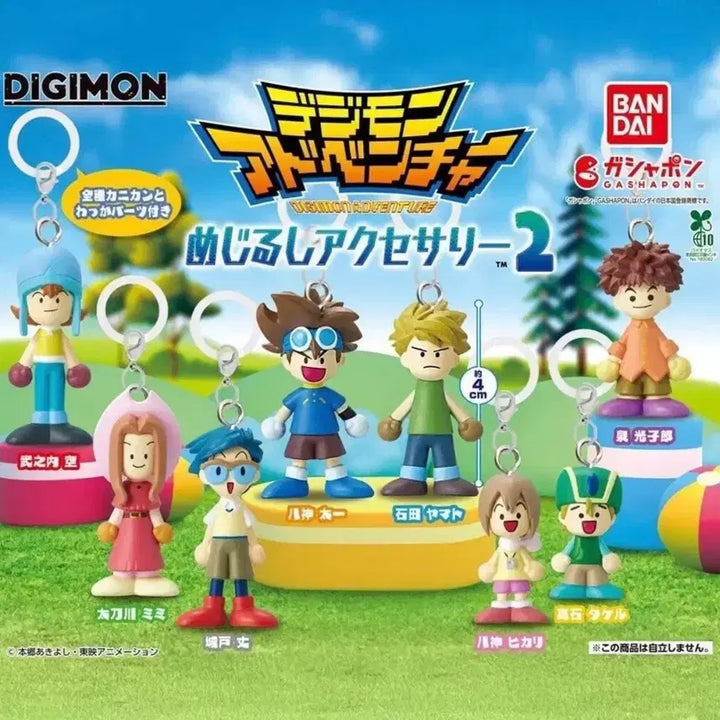 [BUNJANG] Digimon Adventure Mejirushi Full Set / 디지몬 어드벤쳐 가챠 메지루시