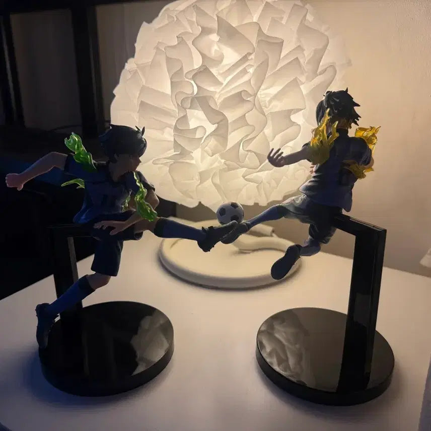 [BUNJANG] Blue Lock Isagi Yoichi &amp; Bachira Meguru Figure Set Bundle / 블루록 피규어 세트 이사기, 바치라 (일괄)
