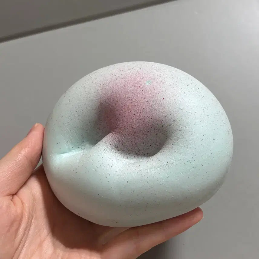 [BUNJANG] Blue Hotteok Giant Squishy / 파랑 호떡 대왕 스퀴시 말랑이