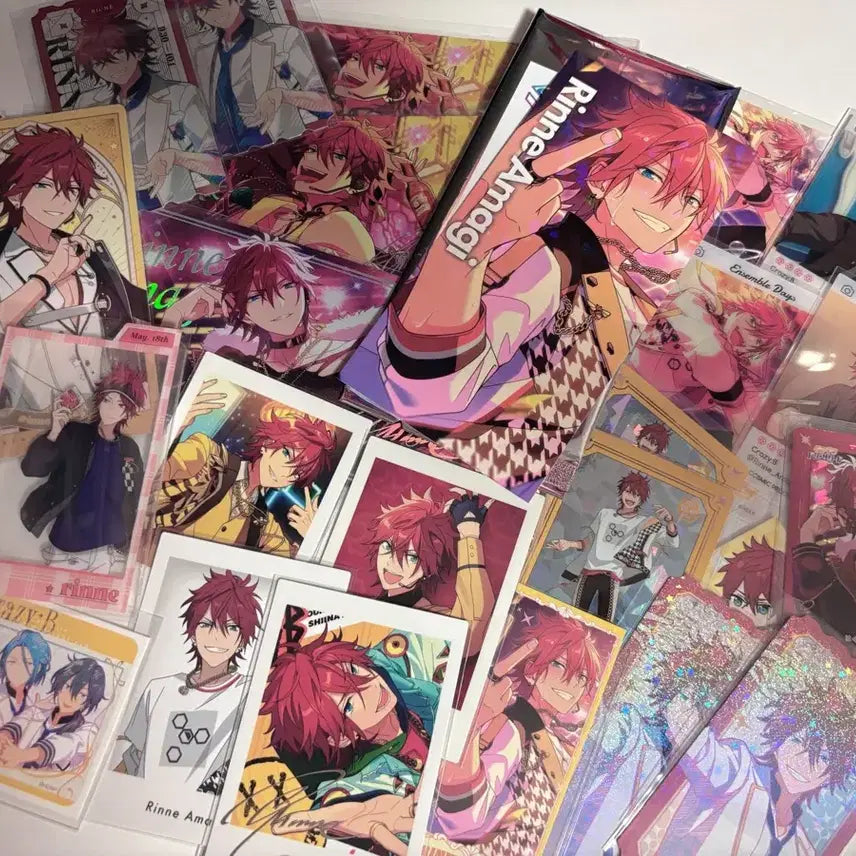 [BUNJANG] Ensemble Stars! Rinne Amagi Paper Ticket Pashacard Bundle Set / 일괄) 앙스타 아마기 린네 지류 티켓 파샤