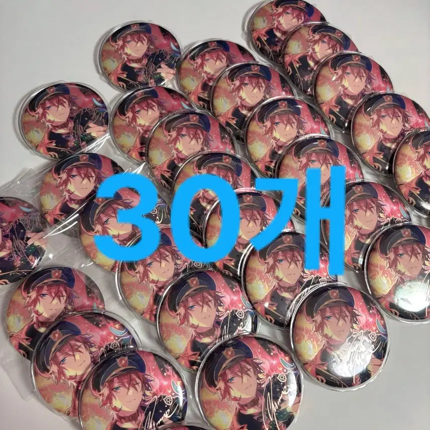 [BUNJANG] Ensemble Stars Amagi Rinne Flambe Cheonsuta Badge Bundle Set Ita Bag / 일괄) 앙스타 아마기 린네 플람베 중스타 뱃지 이타백