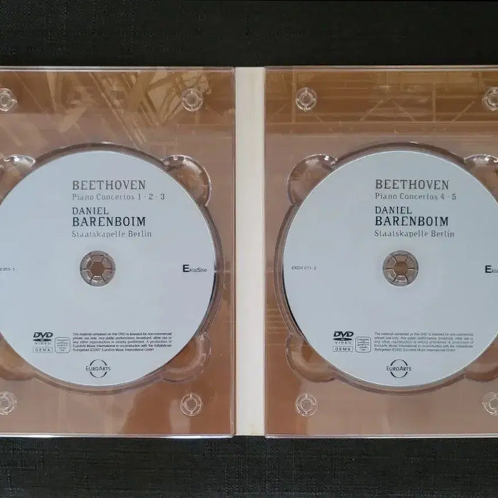 [BUNJANG] Daniel Barenboim Beethoven Complete Piano Concertos DVD / 다니엘 바렌보임_베토벤 피아노협주곡 전집 DVD