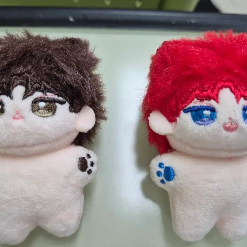 [BUNJANG] Debut Or Die Kongal Testar Plush Dolls (Lee Sejin, Cha Yujin) Bundle Set / 데못죽 콩알스타 솜깅 5cm 인형 이세진 차유진 일괄