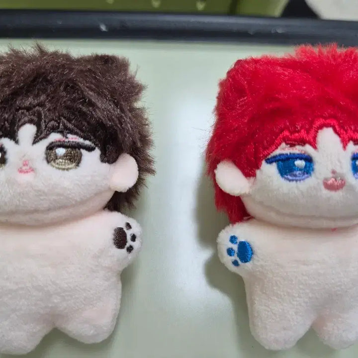[BUNJANG] Debut Or Die Kongal Testar Plush Dolls (Lee Sejin, Cha Yujin) Bundle Set / 데못죽 콩알스타 솜깅 5cm 인형 이세진 차유진 일괄