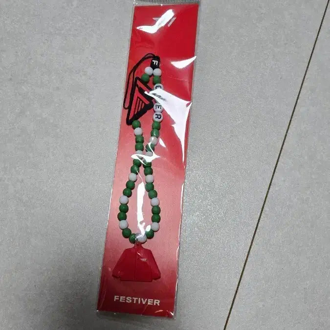 [BUNJANG] FESTIVER 2025 Owner Beaded Strap / FESTIVER 비즈 스트랩 2025 오너 티원