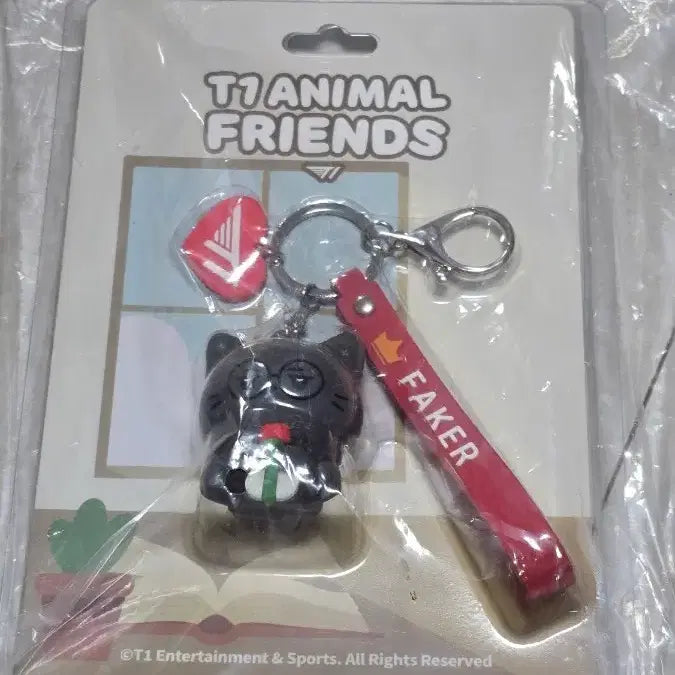 [BUNJANG] T1 Faker Animal Keychain / 페이커 애니멀 키링 티원