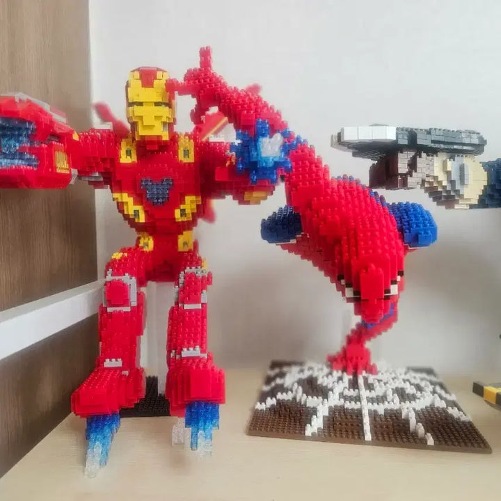 [BUNJANG] Marvel Heroes Nano Block Figure Set / 마블 히어로 블록 피규어 세트(나노블럭)