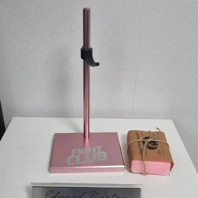 [BUNJANG] Fight Club Nameplate, Stand, and Soap Set / 파이트클럽 명판, 스탠드, 비누 셋