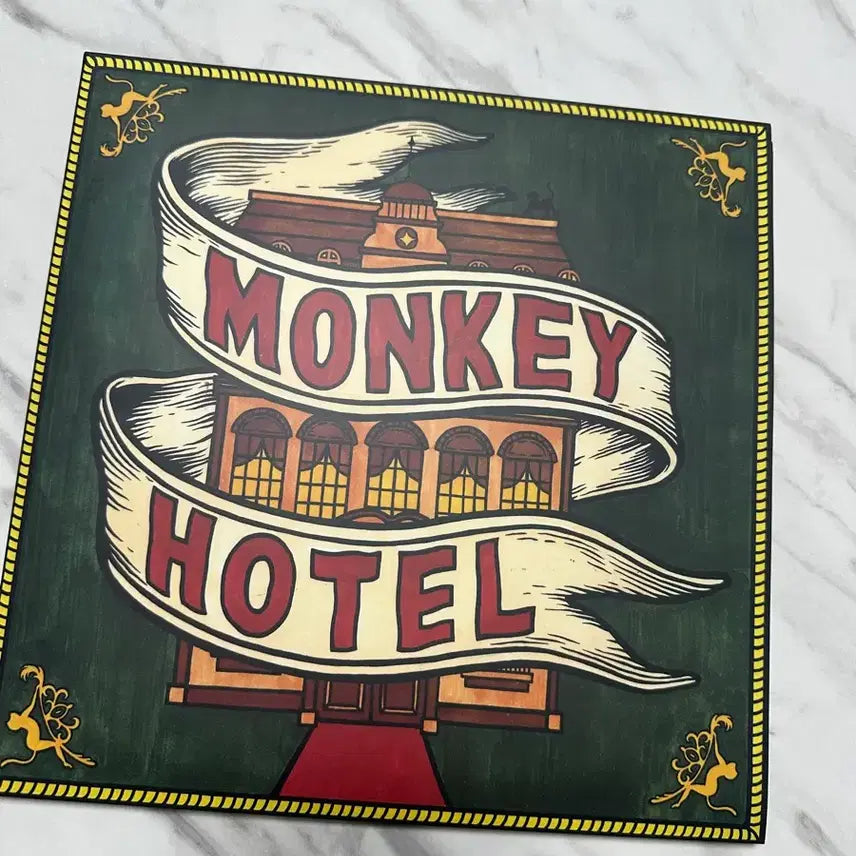 [BUNJANG] Jannabi Monkey Hotel LP Red Vinyl / 잔나비 몽키호텔 LP 레드
