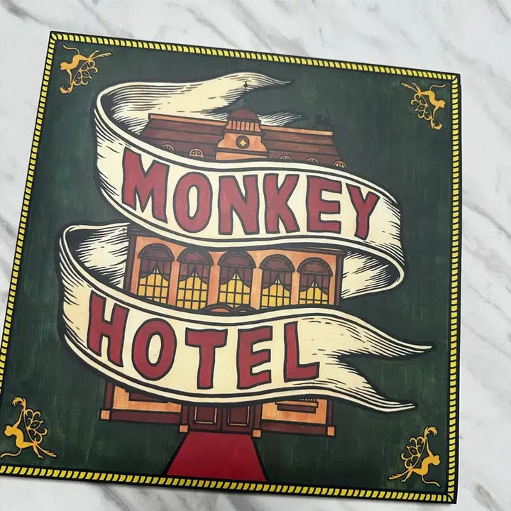 [BUNJANG] Jannabi Monkey Hotel LP Red Vinyl / 잔나비 몽키호텔 LP 레드