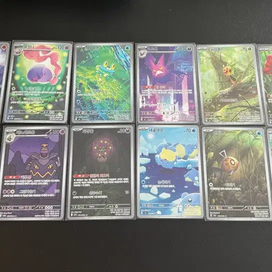 [BUNJANG] Pokemon Card AR Set (16 types) &amp; Japanese Set (2 types) Bundle / [상태좋음] 포켓몬카드 AR 16종+일판 2종 일괄 판매
