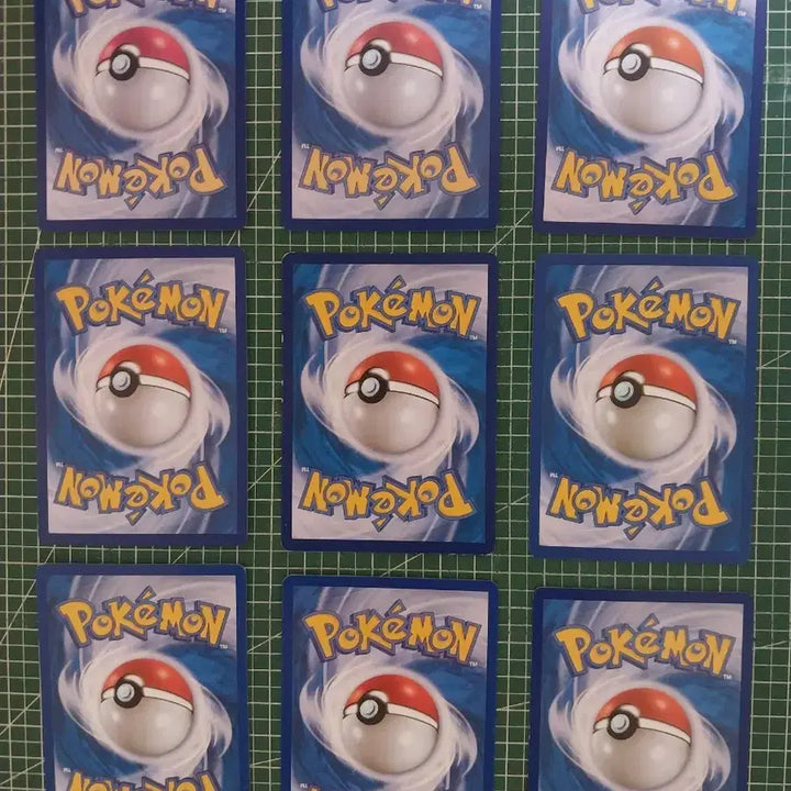 [BUNJANG] Pokemon Card Kongduri 9 Types Set / 포켓몬카드 콩둘기 일반카드 9종 일괄