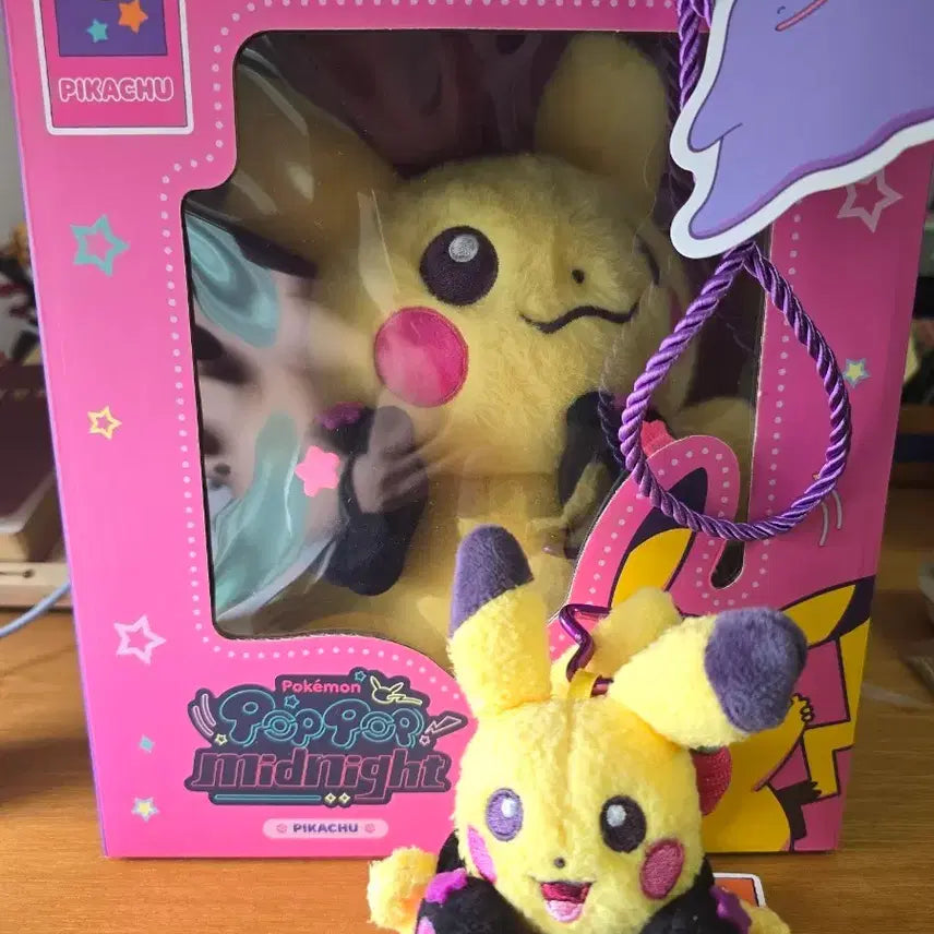 [BUNJANG] Pokemon Pop-up Midnight Metamon Playground DJ Pikachu Plush Charm / 포켓몬 팝팝미드나잇 DJ피카츄 인형 메타몽놀이터