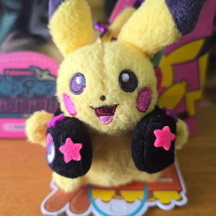 [BUNJANG] Pokemon Pop-up Midnight Metamon Playground DJ Pikachu Plush Charm / 포켓몬 팝팝미드나잇 DJ피카츄 인형 메타몽놀이터