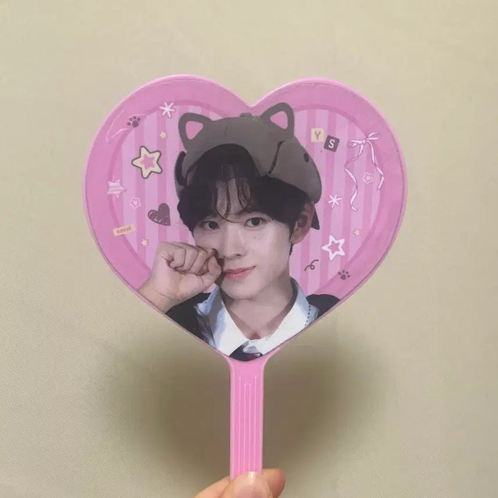 [BUNJANG] NCT WISH Yushi Mini Uchiwa + Hairpin Bundle Set / 엔시티위시 유우시 미니우치와 + 헤어핀 일괄