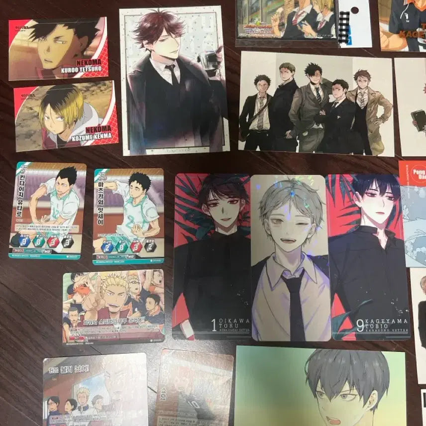 [BUNJANG] Haikyuu!! Card Poster Bundle / 하이큐 카드 포스터 일괄 판매