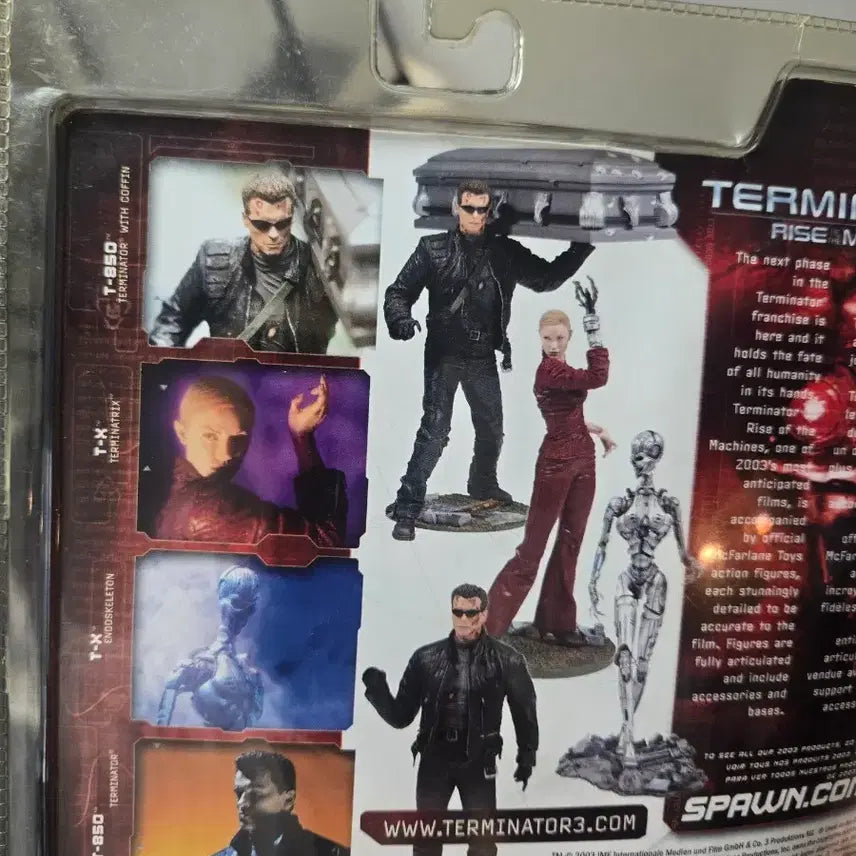 [BUNJANG] McFarlane Toys Terminator 3 T-X Endoskeleton Figure / 맥팔레인 토이즈 터미네이터3 T-X 엔도스켈레톤 피규어 핫토이 아님