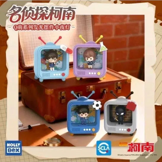 [BUNJANG] Detective Conan Q Edition LED TV Figures Set of 4 / 명탐정 코난 Q 에디션 TV LED 피규어 4종 일괄