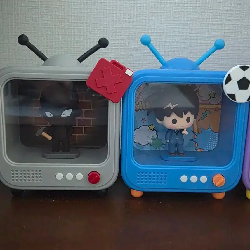 [BUNJANG] Detective Conan Q Edition LED TV Figures Set of 4 / 명탐정 코난 Q 에디션 TV LED 피규어 4종 일괄