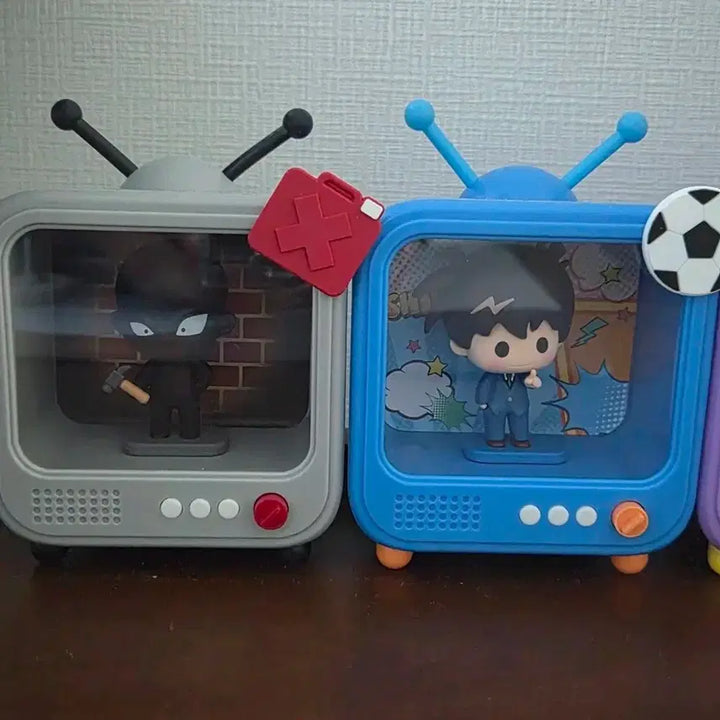 [BUNJANG] Detective Conan Q Edition LED TV Figures Set of 4 / 명탐정 코난 Q 에디션 TV LED 피규어 4종 일괄
