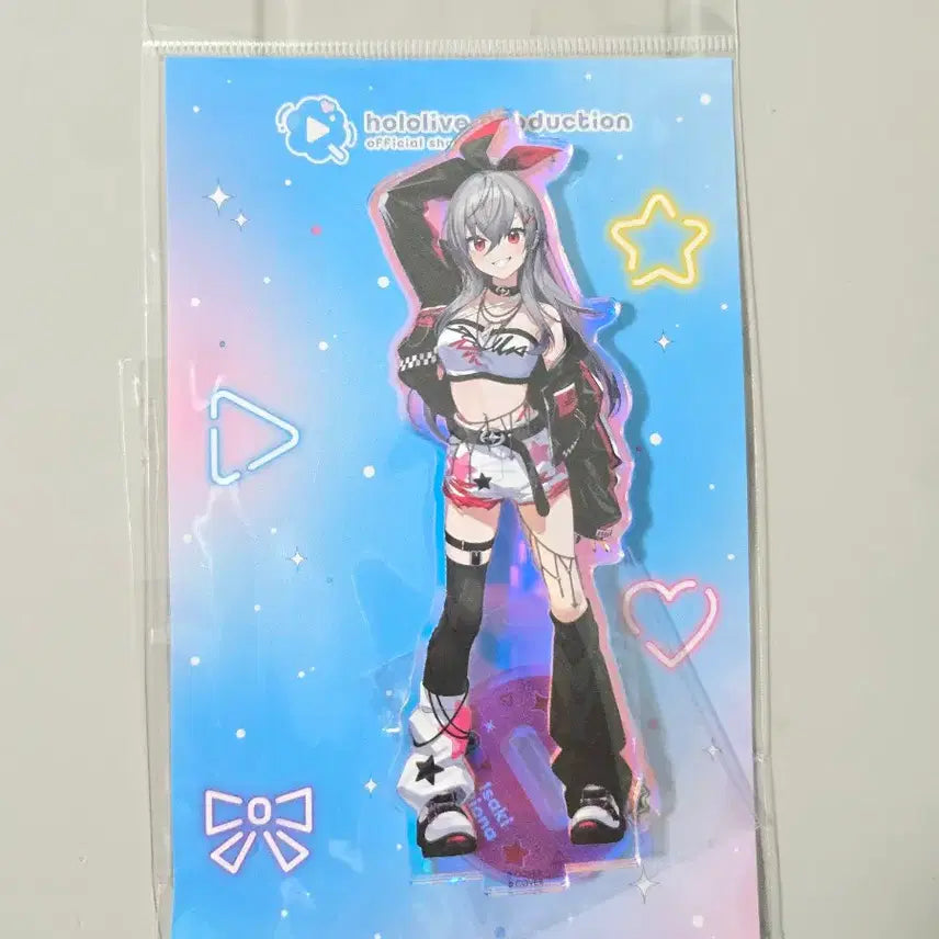 [BUNJANG] Hololive Isaki Riona Harajuku Holo Shop Acrylic Stand / 이사키 리오나  하라주쿠 홀로샵 아크릴스탠드 홀로라이브