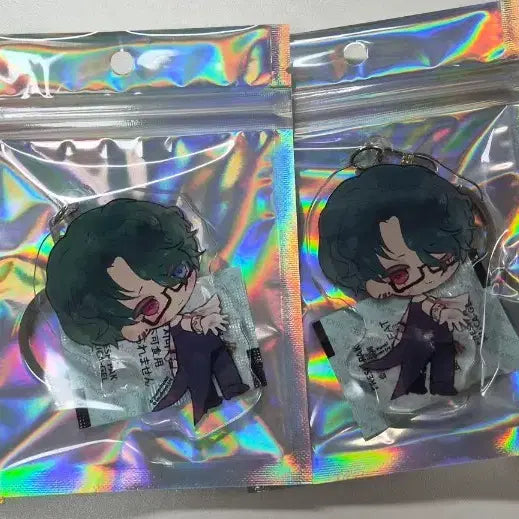 [BUNJANG] Akuneko Devil Butler and Black Cat Nak Strawberry Acrylic Teacup Keychain / 아쿠네코 악마 집사와 검은 고양이 나크 딸기, 아크릴, 찻잔 키링