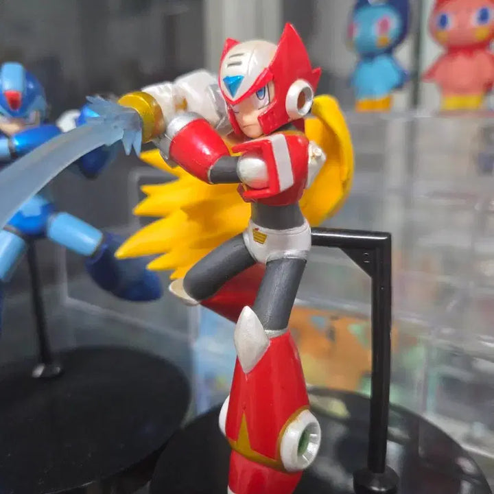 [BUNJANG] Mega Man X Zero Figure 2-Piece Set / 초조형혼 록맨 엑스 제로 피규어 2개 세트