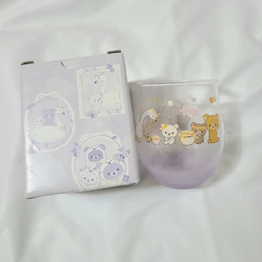 [BUNJANG] Rilakkuma Glass Cup / 리락쿠마 유리컵