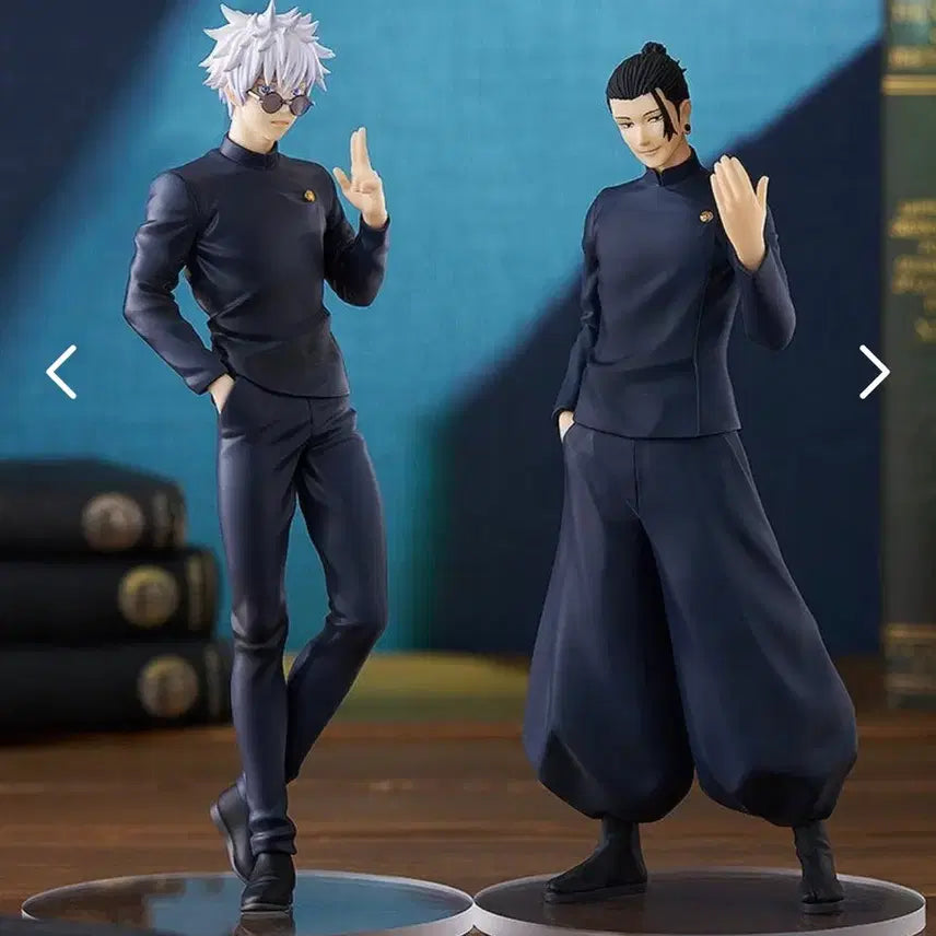 [BUNJANG] Gojo Satoru &amp; Geto Suguru Popup Parade Figures Bundle (Sealed) / (미개봉) 고죠 사토루,게토 스구루 팝업퍼레이드 피규어 일괄 급처 판매