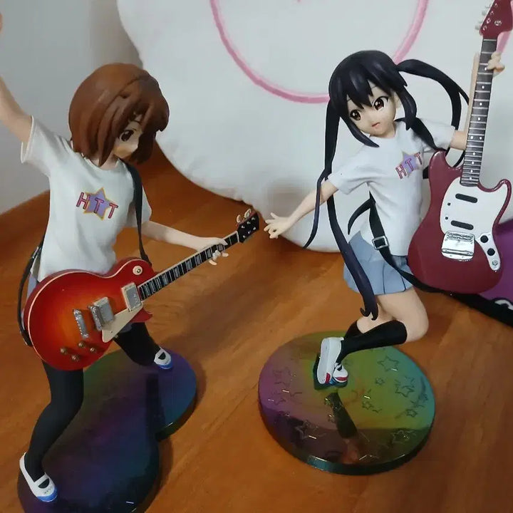 [BUNJANG] K-On! Yui &amp; Azusa Windmill 2 Figure Set / 케이온 윈드밀 유이 아즈사 피규어 2종 세트