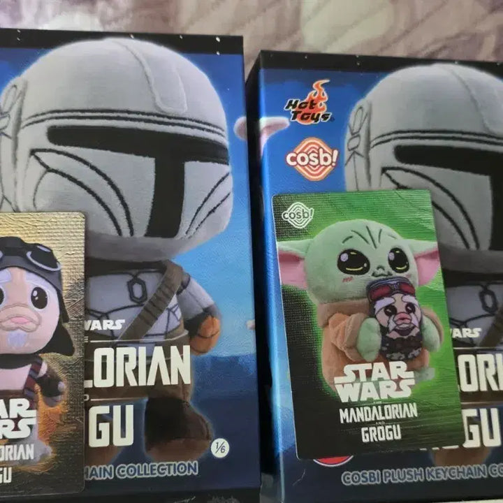 [BUNJANG] Star Wars The Mandalorian Grogu Cosbi Keychain Doll / 스타워즈 만달로리안과 그로구 코스비 키체인 인형 판매