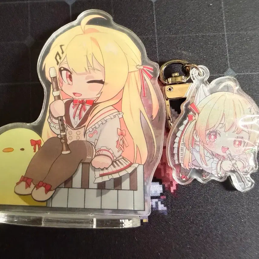 [BUNJANG] Otonose Kanade Acrylic Stand &amp; Keychain Set / 홀로라이브 비공식 오토노세 카나데 아크릴 세트